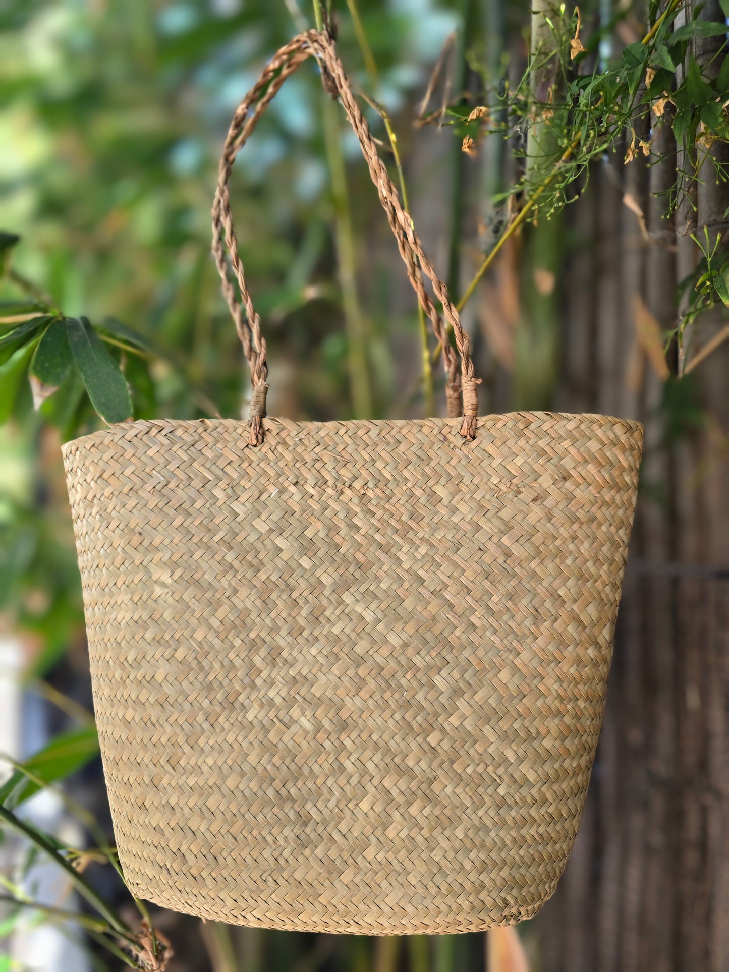 Handmade Palm Tote