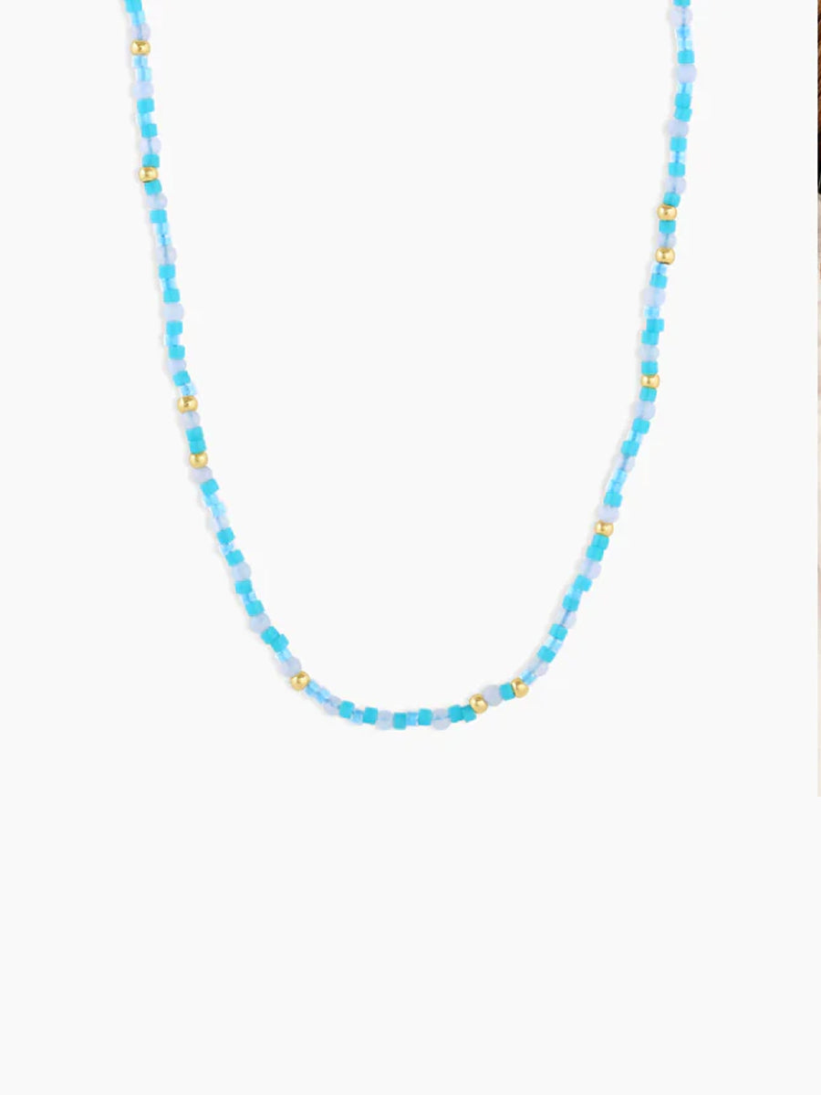 Blue Agate Necklace