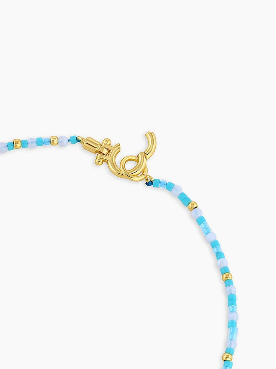 Blue Agate Necklace