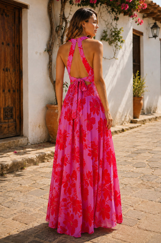 Los Flores Maxi Dress