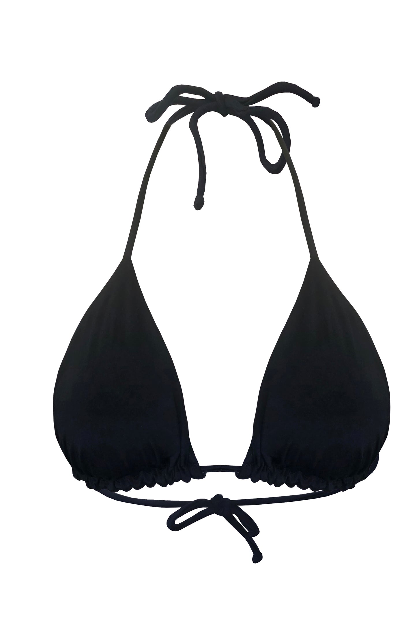 Reversible Cheetah Bikini Top - Silver/Black