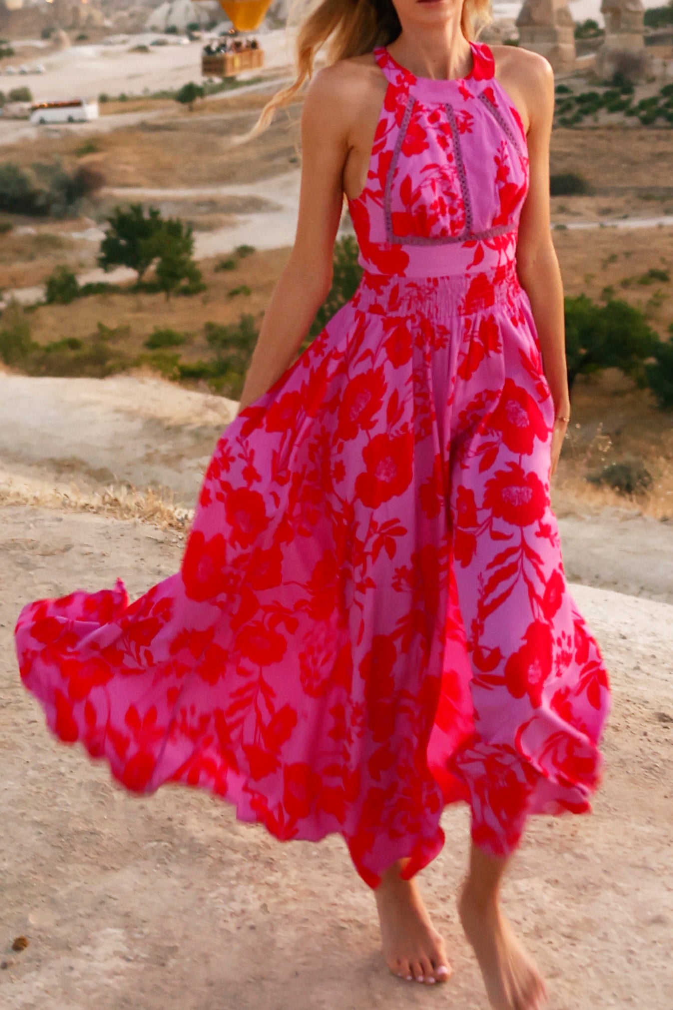 Los Flores Maxi Dress