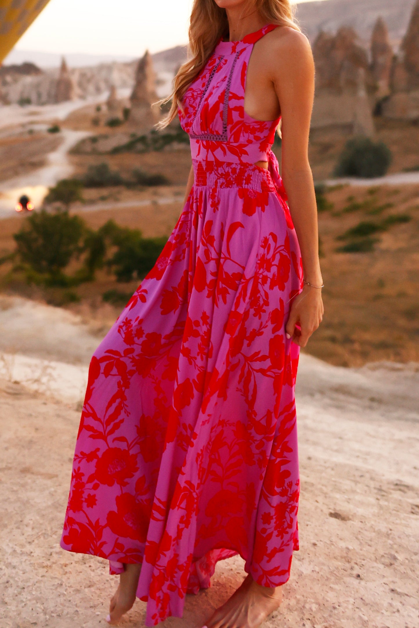 Los Flores Maxi Dress