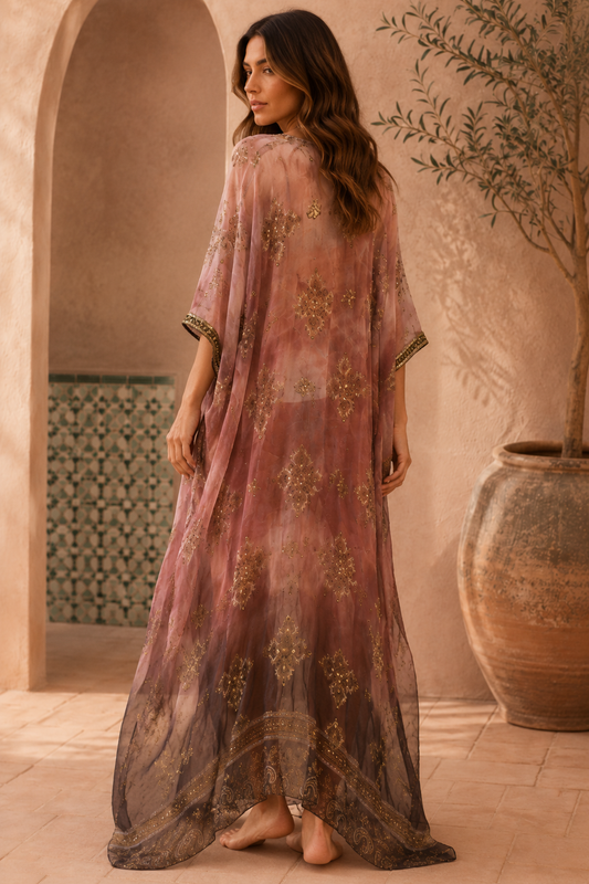 Midnight Mirage Kaftan