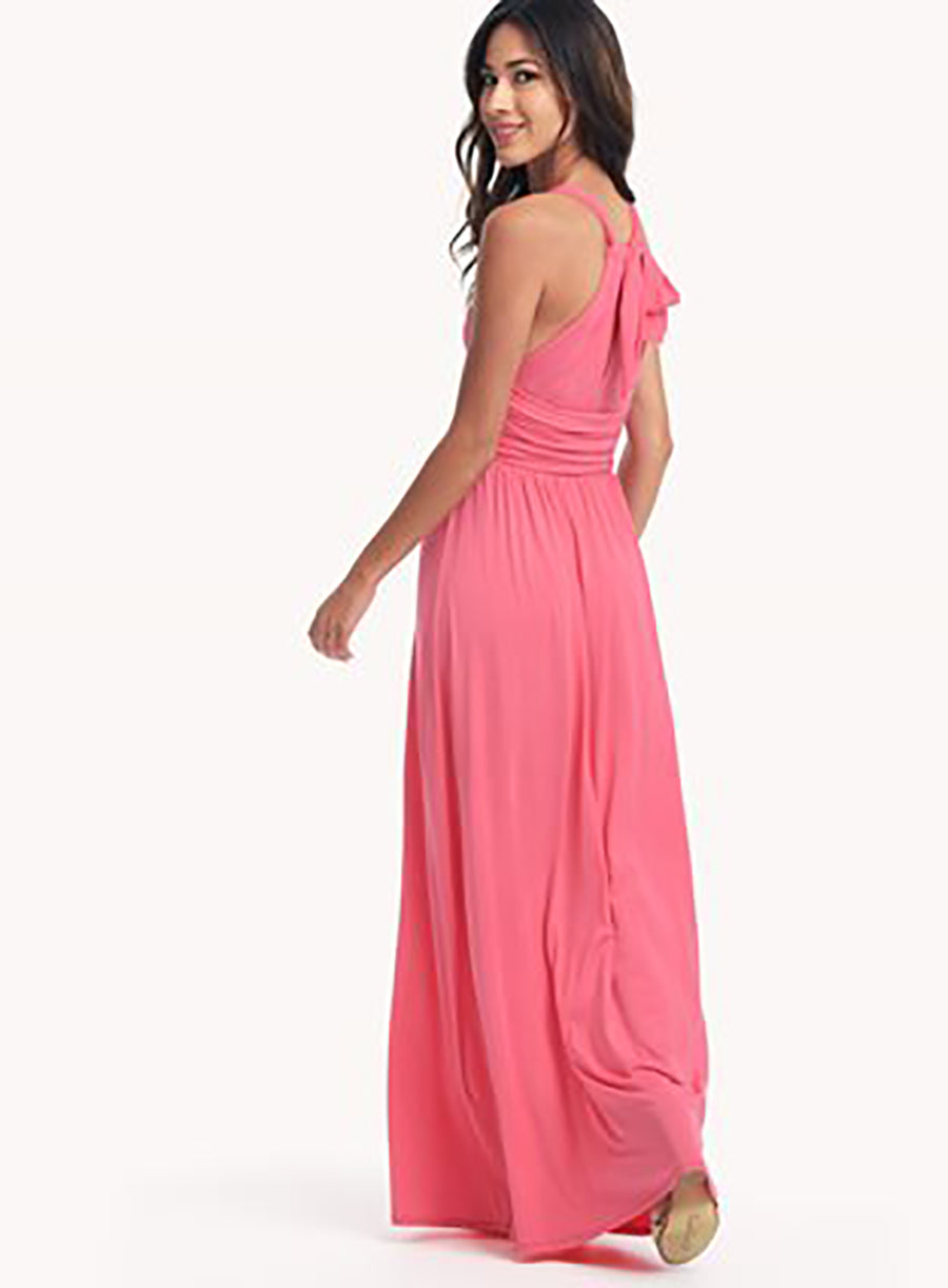 Bella Maxi Dress- Coral