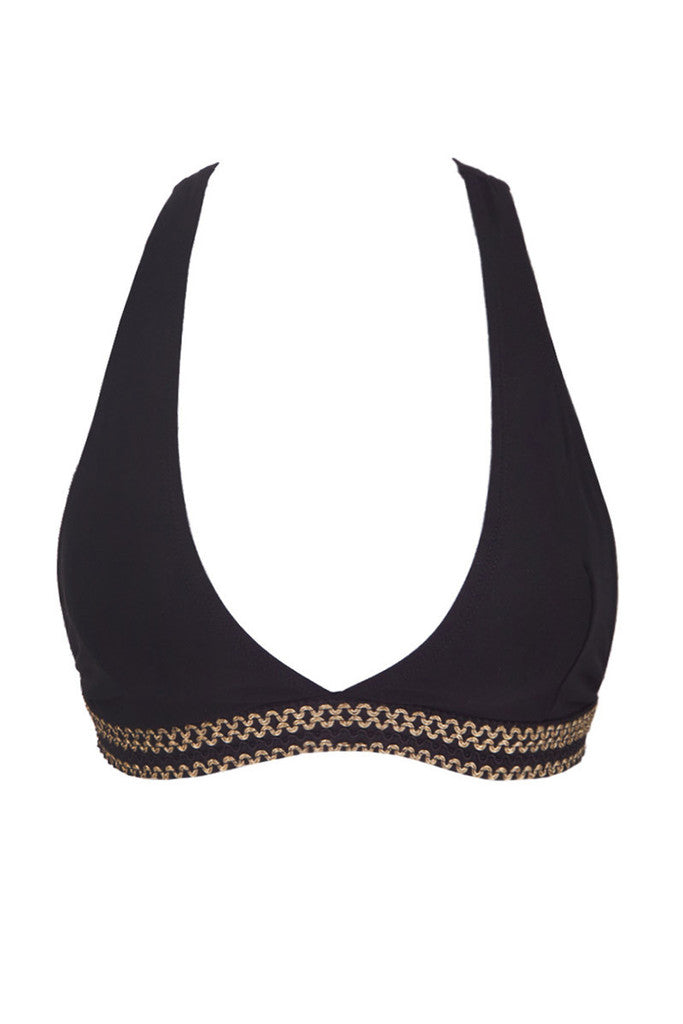 Cyprus Bikini Top - Black