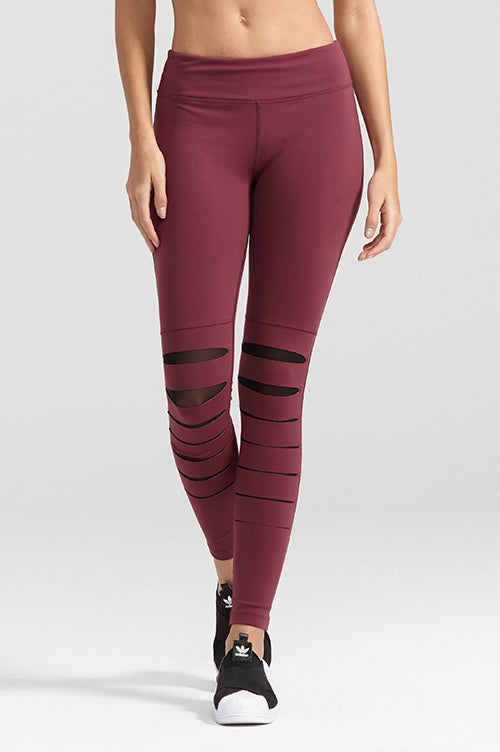Attitude Legging - Wine