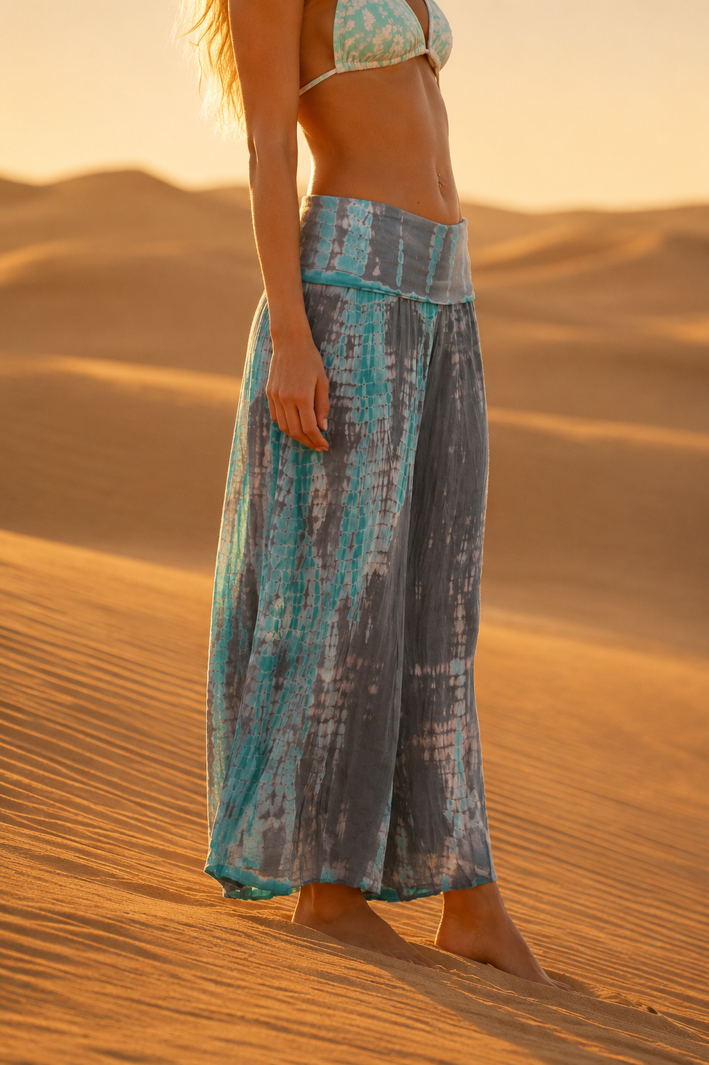 High Waters Wide Leg Crop Pants