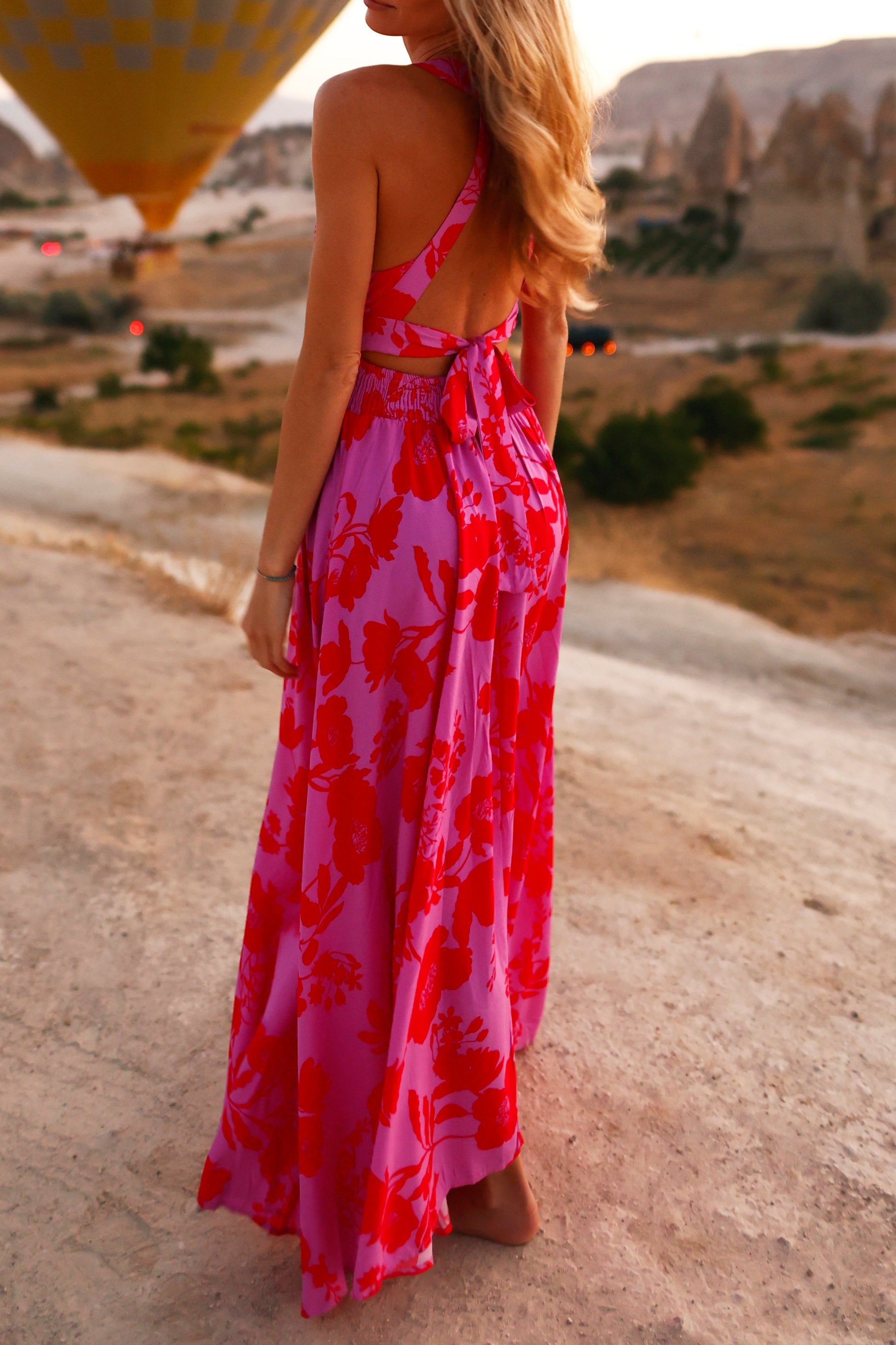 easter maxi dress brenna_anastasia on LTK casual sundresses Confte - Violet Ditsy Floral